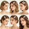 4 PCS Seamless Hair Clips, No Crease Hair Bang Clip