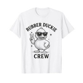 Rubber Duckie Crew Cruise Duck T-Shirt