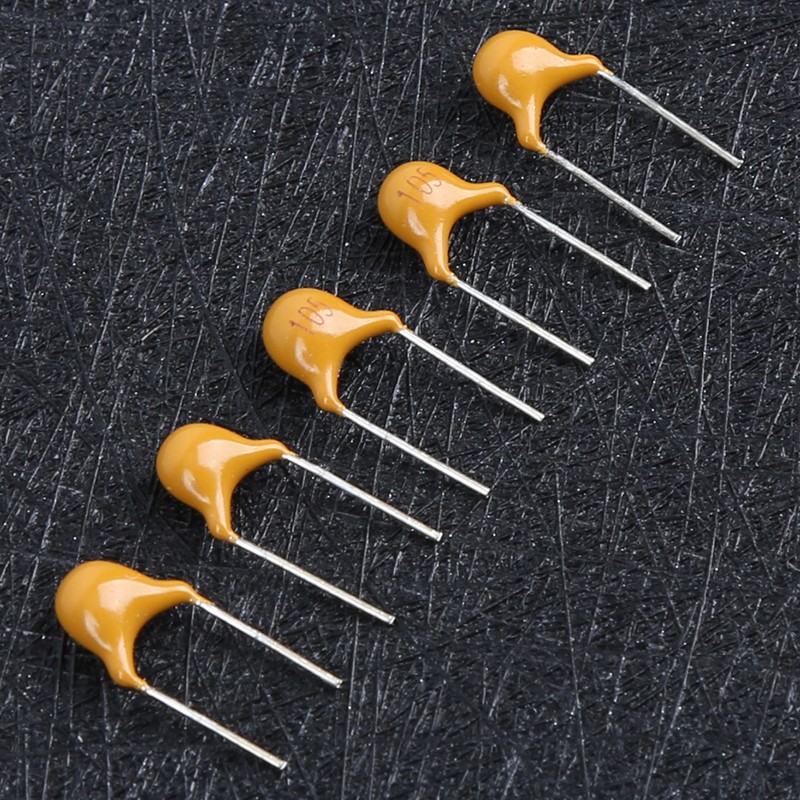 1000Pcs Ceramic Capacitor InLine Monolithic 1UF Pin Pitch 5.08MM DC50V