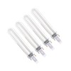 XICHEN 4 PCS/Set Light Bulbs Replacement 9W UV 365nm Lamp