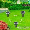 Solar Powered Ultrasonic Mole Repellent,Waterproof Outdoor Vibration Mouse Control for