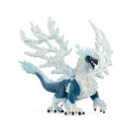 schleich 70790 Ice Dragon, from 7 Years, ELDRADOR CREATURES - Toy Figure, 19 x 22 x 13 cm