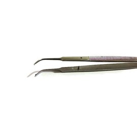 Wise Dental Tissue Plier/Forceps 1x2 Curved Gerald used to grasp soft tissue flaps during surgical procedures and suturing