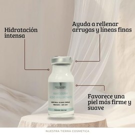 Nuestra Tierra Cosmética Nanoderm Ácido Hialurónico, Suero Facial de Nanocristales, Hidratante y Antiedad, con Tónico Hyalu Ceramidas