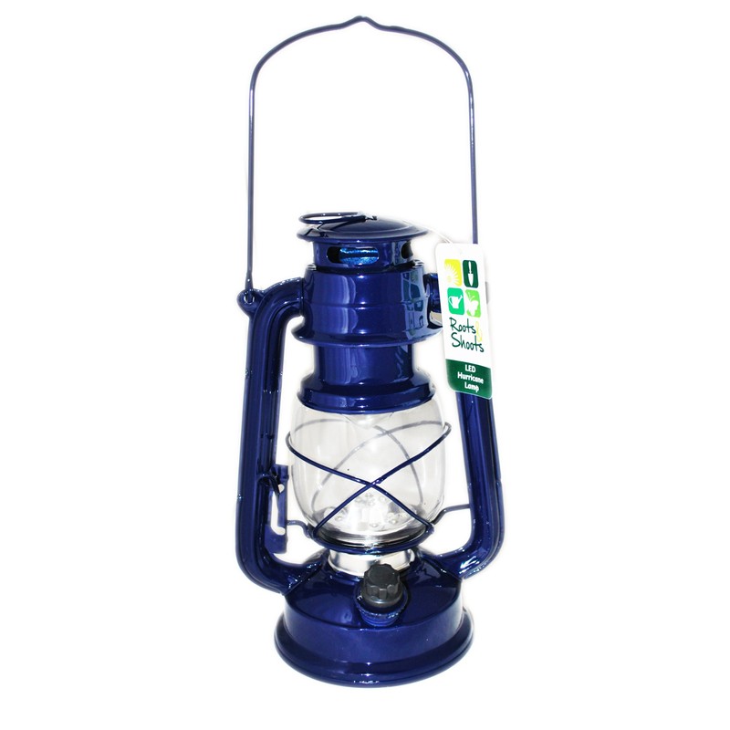 15 Led Hurricane Lamp Light Lantern Lightweight Storm Camping Traditional