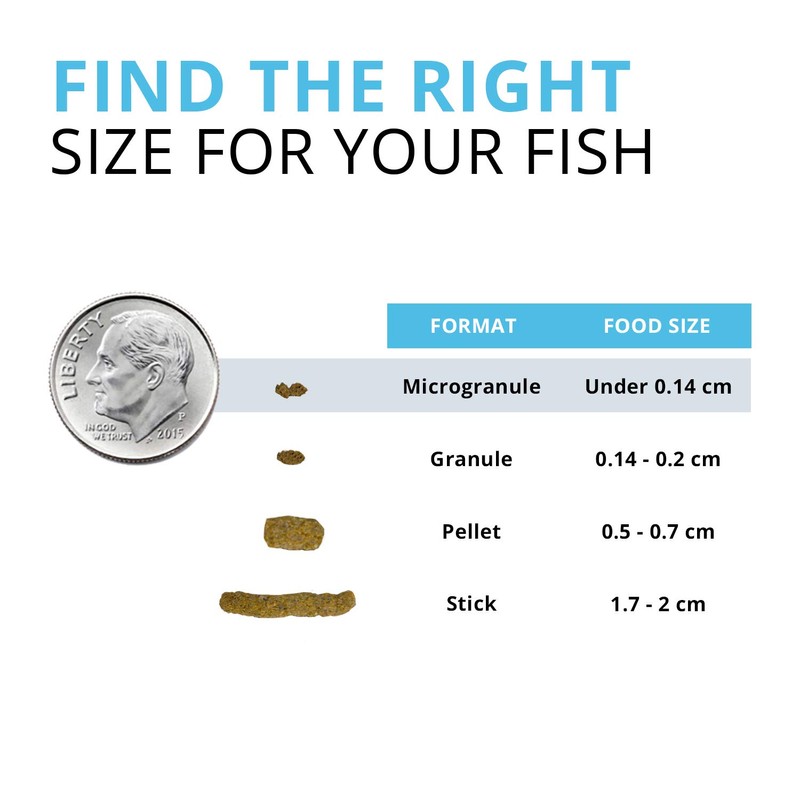 Fluval Bug Bites Tropical Fish Food, Small Granules for Small