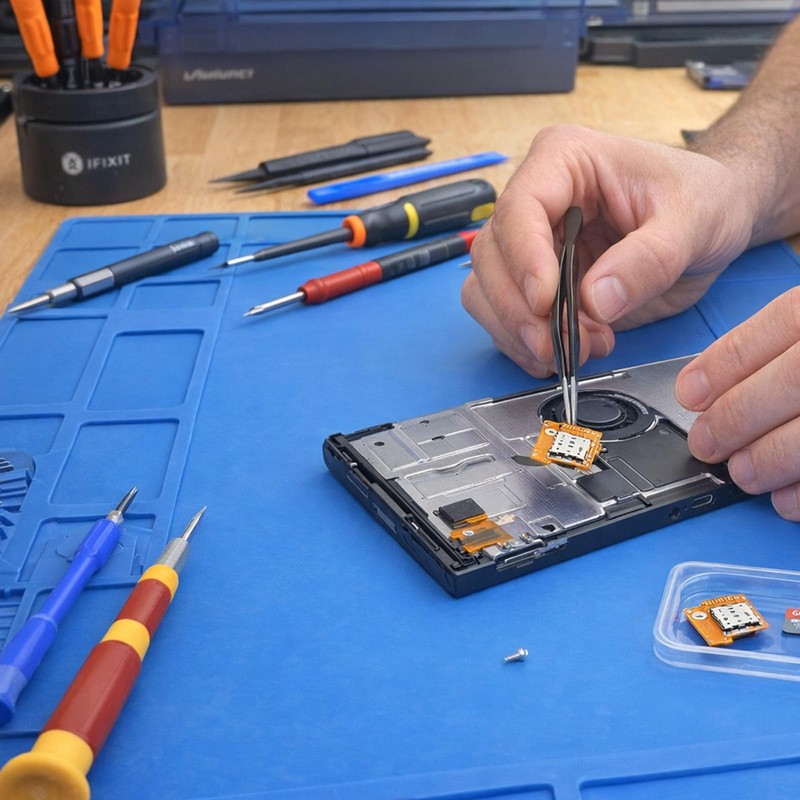 DONGYE スイッチ SDカードスロット Micro SD TFカードスロット NSメモリカードスロット用 ニンテンドースイッチに適合 スイッチコンソール用 オリジナルウエス付き