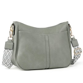 TANTOMI Crossbody Bags for Women Vegan Leather Purses for Women Hobo Bag Shoulder Bag Handbags for Shopping Work