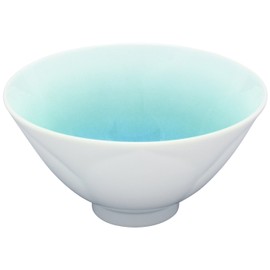 有田焼 藤巻 Kilns wanoka Flower Shape Rice Bowl (with box) Green 03708