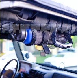 FutureJeep Jeep Wrangler Roll Bar Insulated Bottle Holder/Storage  JL JK TJ YJ Overlanding