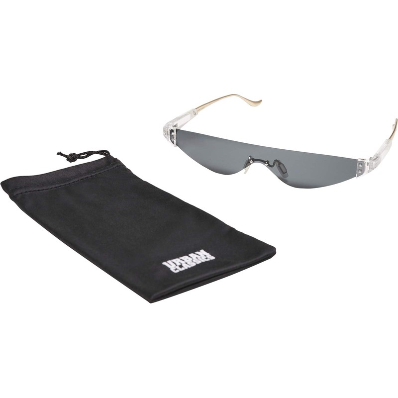 Urban Classics Valencia Unisex Sunglasses, Transparent/Gold