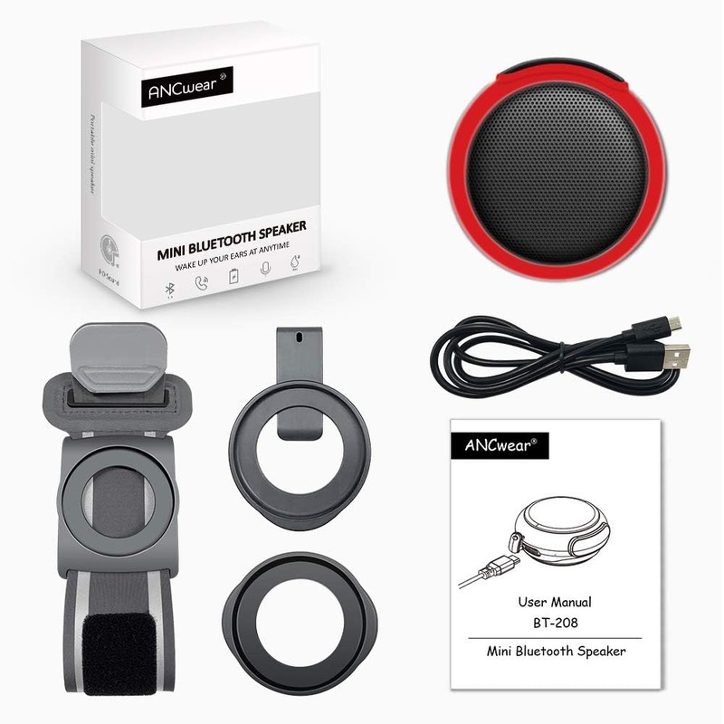 ANCwear Wearable Portable Speaker, Mini Bluetooth Sleeper Speaker Wireless with