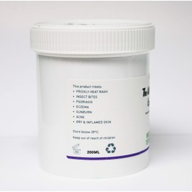 The Witch Hazel Experts | Tea Tree & Witch Hazel Cream 200g | Calm Irritated Skin & Rashes