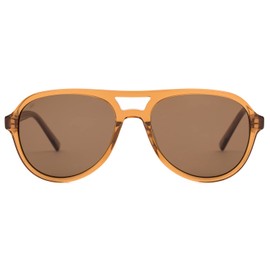 SITO SHADES Nightfever Unisex UV 100 Piloto Sol Tabaco/Marrón/Polarizado