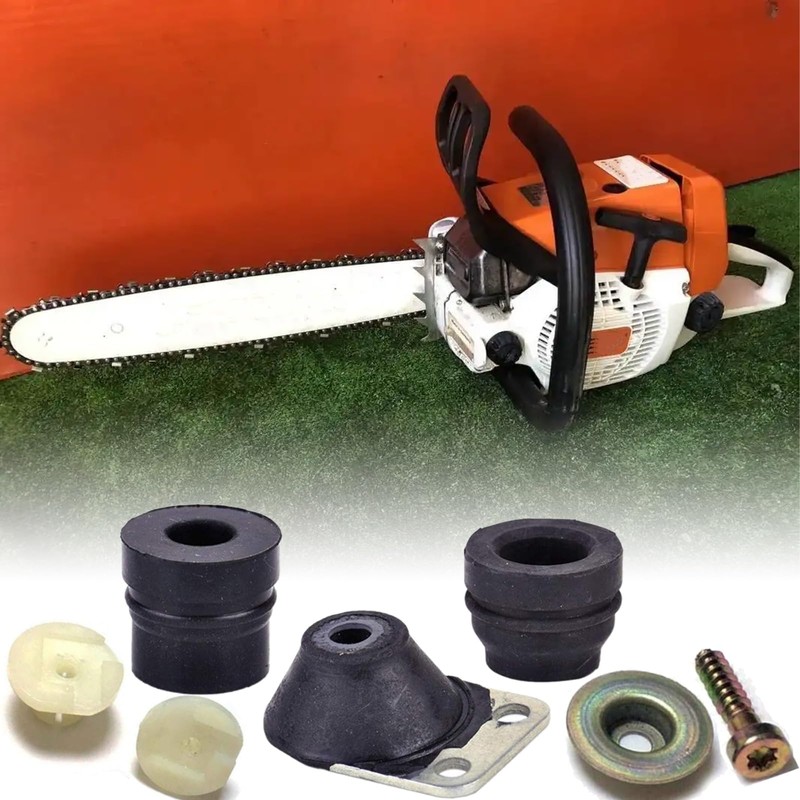 Alriedy Powerful 7-Piece Vibration Damper Set - Rubber Buffer &