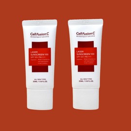 Cellfusion C Sunscreen Laser Sunscreen 100 SPF50 35ml 2pcs 01. Uvidea Anthelios Melt-in Cream / 셀퓨전씨 선크림 레이저 선스크린 100 SPF50 35ml 2개 01.유비데아 안뗄리오스 멜트인 크림