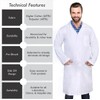 DR Uniforms By DR Instruments Unisex Lab Coat (60% Cotton