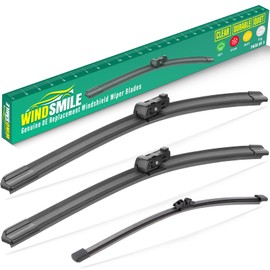 24" 20" 14" Windshield Wiper Blades Replacement for Volvo XC40 2019-2025 / XC90 2016-2025 / XC 40 Recharge 2021-2024 / V90 Cross Country 2017-2025 Premium All Weather Front Rear Wipers-(Pack of 3)