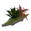 Streamline NYC Ceramic Crocodile Flower Planter Pot