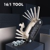 Bicycle Repair Kit Set, 16 in 1 Bicycle Tool Set,