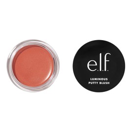 e.l.f. Cosmetics Luminous Putty Blush, Putty To Powder Blush With A Shimmer Finish, Lightweight, Buildable Formula, Isla Del Sol