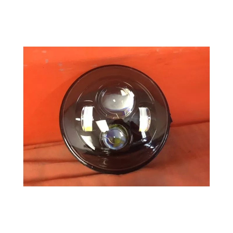 Yamaha 7" Black LED Daymaker Headlight for Yamaha Roadstar Motorcycle