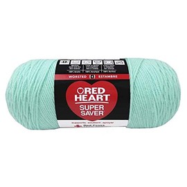 Yarn Red Heart Super Saver 0520 Minty 7 oz - 198 grams - 364 yards