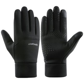 DQST Guantes para Frío Impermeables con Pantalla Táctil, Térmicos para Nieve, Ciclismo, Correr, Motocicleta, Conducir y Gym - Hombre y Mujer