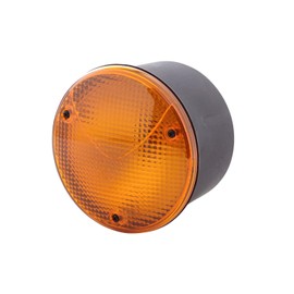 HELLA 2BA 964 169-011 Direction Indicator - Halogen - 12/24V - mounting/Bolted - Lens Colour: Yellow - Plug: Blade Terminal - right/Rear/left - Quantity: 1