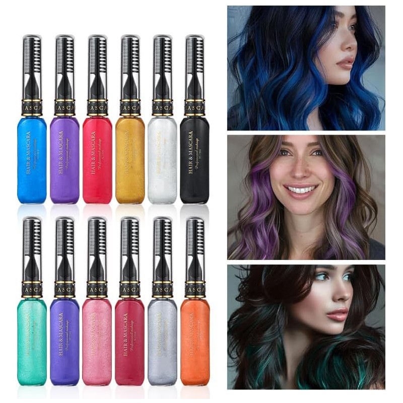 Bluemega Tinte para Cabello en Crema, Lápiz Temporal, 10#