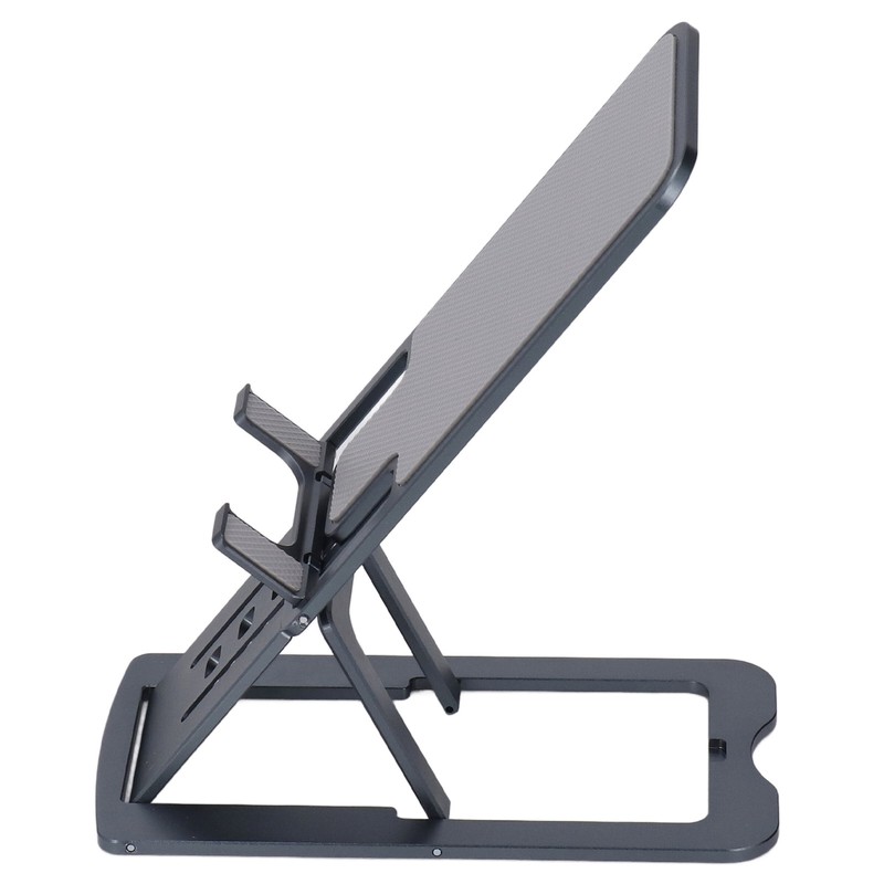 Phone Stand Foldable Portable Ergonomic 7 Angle Adjustments Bottom Silicone