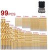 Twist Drill Bit Set High Speed Steel 1.5mm to 10mm