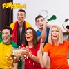 FUN FAN LINE - Pack x3 Plastic Trumpets/Vuvuzela stadium horn