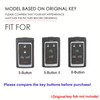 Hontumax Vintage Leather Key Fob Cover Case with Keychain for