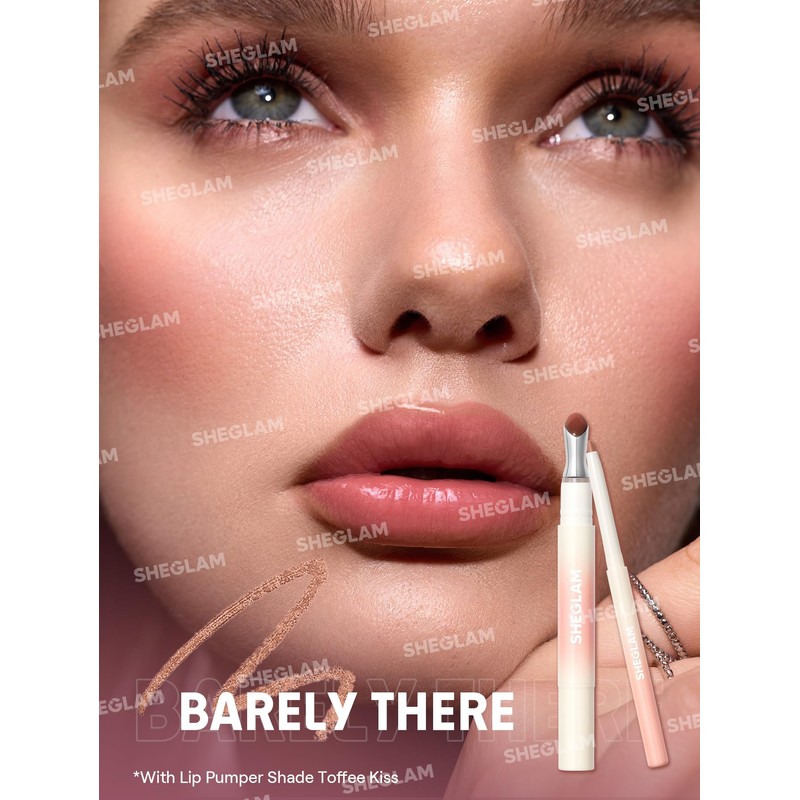 SHEGLAM Bold Booster Plumping Lip LinerPlumps & Moisturizes Cruelty-Free-Barely There