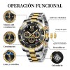 Relojes De Pulsera Cuarzo Hombre Clásico Impermeable Watches