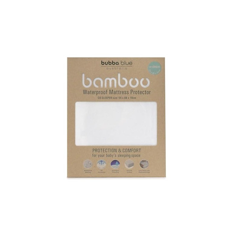 Bubba Blue Bamboo Mattress Protector Co Sleeper