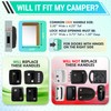LATCH.IT White RV Door Latch | RV Door Locks for