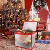 Transparent Storage Organizer Case for Storing Xmas LED Lights Garlands