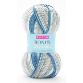 Hayfield Bonus Breeze Knitting Yarn DK 480 Horizon - per 100 gram ball