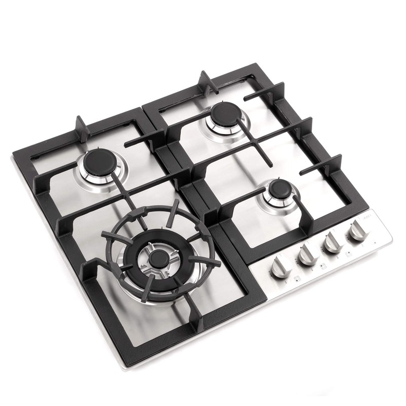 COSMO 640STX-E 24 in. Gas Cooktop with 4 Sealed Burners,