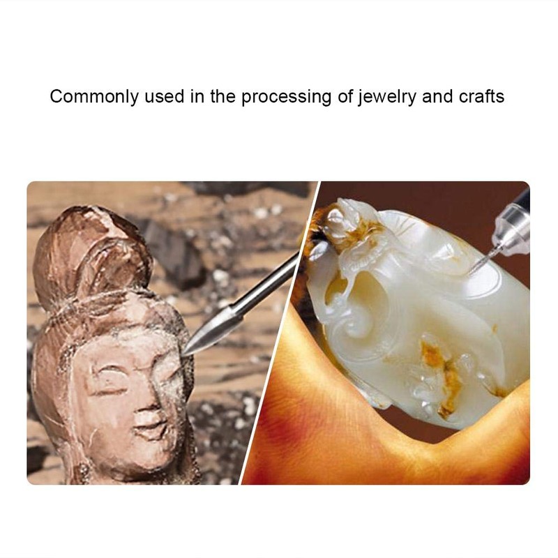 Precise Engraving Hammer Handpiece, Durable Metal Shaft Shank, for Jewelry