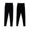 Cotton Solid Maternity Belly Support Leggings Tight-fit Charcoal