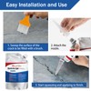 Concrete Crack Filler, Slab Concrete Crack Waterproof Repair Sealant, Weather-Resistant
