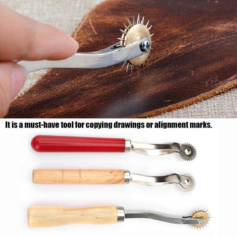 HEEPDD 3Pcs Tracing Wheel, Stainless Steel Needle Point Tracing Wheel
