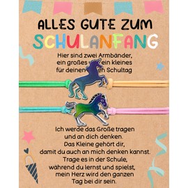 Pack of 2 School Gift Boys Girls School Child Gift First Day School Cone Filling School Child Bracelet First Day of School Gift, One size, Nylon, No