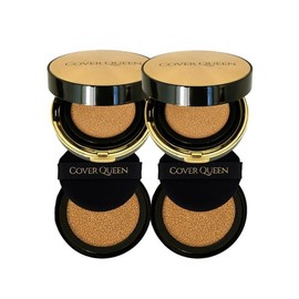 Cover Queen Blemish Cover Cushion (2 main products + 2 refills) / 커버퀸 결점커버 쿠션 본품2+리필2
