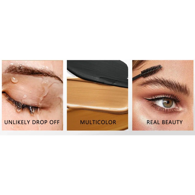 Gel Tinte De Henna Semipermanente Para Cejas Y Pestañas