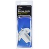 Carefree 901017W White Storage Lock