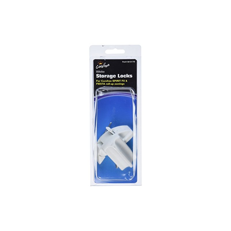 Carefree 901017W White Storage Lock